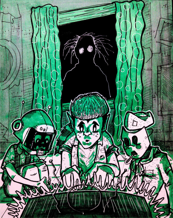 Cover art for MONSTER PARK #1.