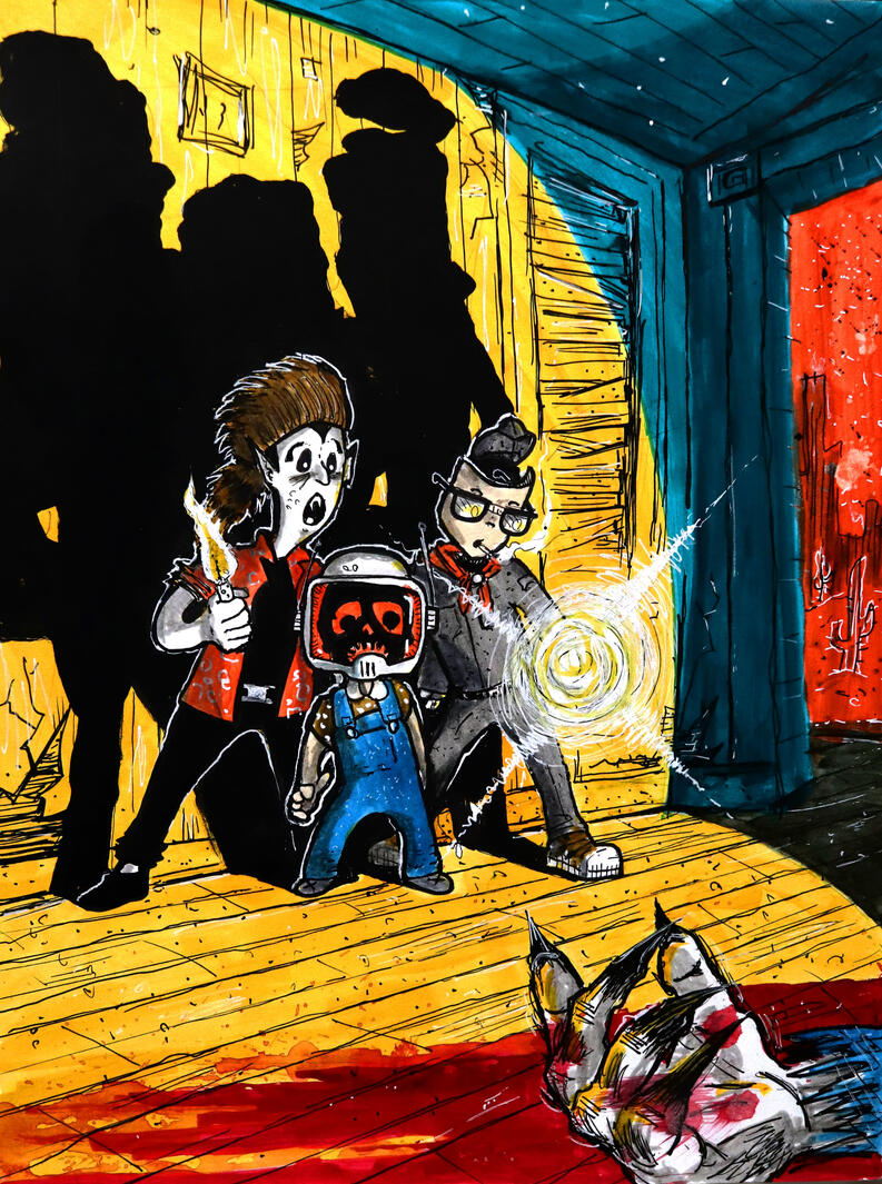 Alternate cover for MONSTER PARK #1