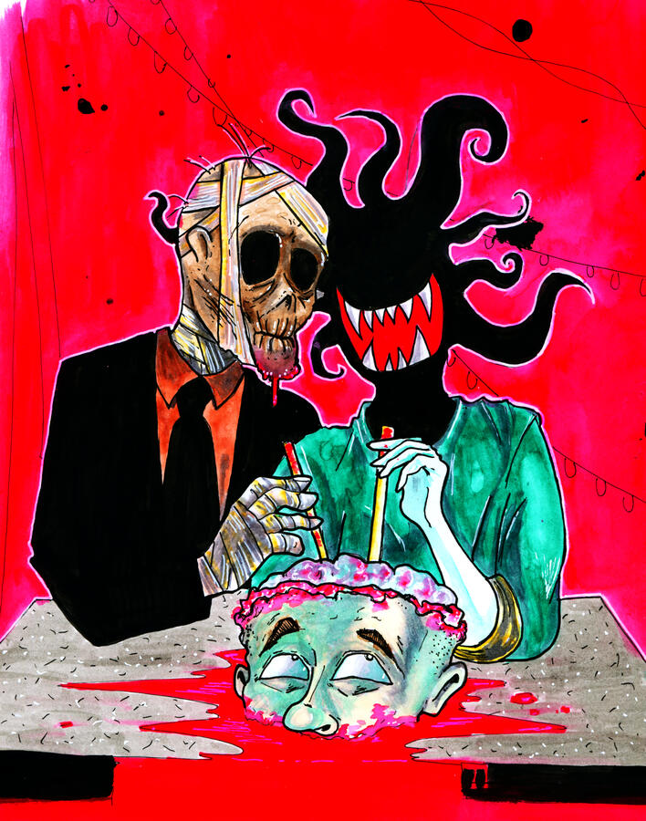 "Love Like Blood," Homecoming Horrors collection, 2019.